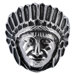 Men's Stainless Steel Apache Indian Statement Ring