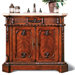 Backsplash Pacifica Sink Chest in Antique Brown