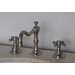 Widespread Faucet with Double Cross Handles