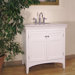 30" Woodbridge Sink Vanity in White