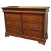 Mahogany 8 Drawer Sleigh Chest