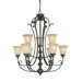 Barret Place 9 Light Chandelier