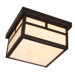 Mission 1 Light Outdoor Flush Mount