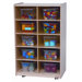 Ten Tray Folding Vertical Storage Unit