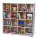 Sixteen Section Cubby Storage