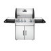 Mirage Gas Grill with Infrared Rear and Side Burner