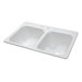 Deluxe 33" x 22" Kitchen Sink