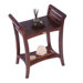 Symmetry Teak Extended Height Outdoor Bench