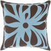 Flock Design Flowers Pillow