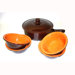 Terracotta 6-Piece Cookware Set