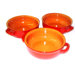 Italian Terracotta 3 Piece Mini Serving Pan Set