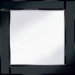 Classic Flat Bar Square Mirror