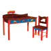 Boys Like Trucks Kids' 2 Piece Table and Chair Set