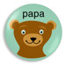 Papa Bear Plate