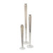 Mercury Glass Ribbed Candleholder