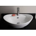 Egg Shaped Single Hole Vessel Sink