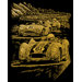 Nostalgic Race Cars Art Engraving