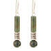 Maka Silverplated Surgical Steel Earrings
