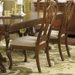 Evolution Pierced Splat Back Fabric Side Chair