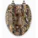 3D Series Elongated Monkey Toilet Seat