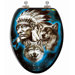 3D Vario Scenario Series Elongated Indian / Wolf Toilet Seat