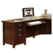 Executive Desk 29" H x 53" W Left Side Facing Keyboard Desk Return