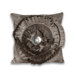 Liana Ruffle with Center Stone Pillow