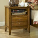 City II 2 Drawer Nightstand