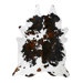 Natural Cowhide Tri-color Rug