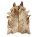 Natural Cowhide Honey Rug