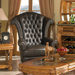 Trevi Leather High Back Chair