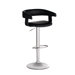 Sergio Faux Leather Adjustable Barstool