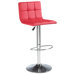 Copenhagen Faux Leather Adjustable Barstool
