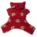 Adorable Silly Monkey Fleece Dog Pajamas / Bodysuit with Hood