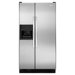 25 cu. ft. Full-Width Adjustable Slide-Out Spillguard Glass Shelves Side-By-Side Refrigerator