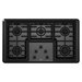 36" 12,500 BTU Power Burner Gas Cooktop