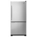 Spill-Catcher(TM) Shelves Bottom-Freezer Refrigerator