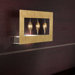 Klok 1 Light 3 Glass Drop Wall Sconce