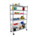 Six Tier NSF Shelving Rack in Chrome