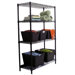 4-Tier NSF Indoor Wire Shelving Rack