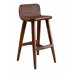 Hand-Hewn Teak Barstool