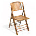 Coastal Chic Bamboo Folding Chair (Set of 4)