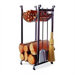 3 Piece Steel Fireplace Tool Set with Log Rack