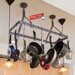 RACK IT UP! Expandable Rectangular Ceiling Hanging Pot Rack