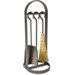 3 Piece Steel Fireplace Tool Set