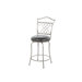 Wayland 24" Swivel Counter Stool in Pewter
