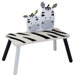 Kids' Zebra Long Bench