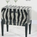 Contempo Zebra Side Console Table