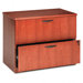 Veneer Two-Drawer Locking Lateral File with Beaded Edge Detail