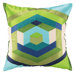 Hexagon Linen Pillow